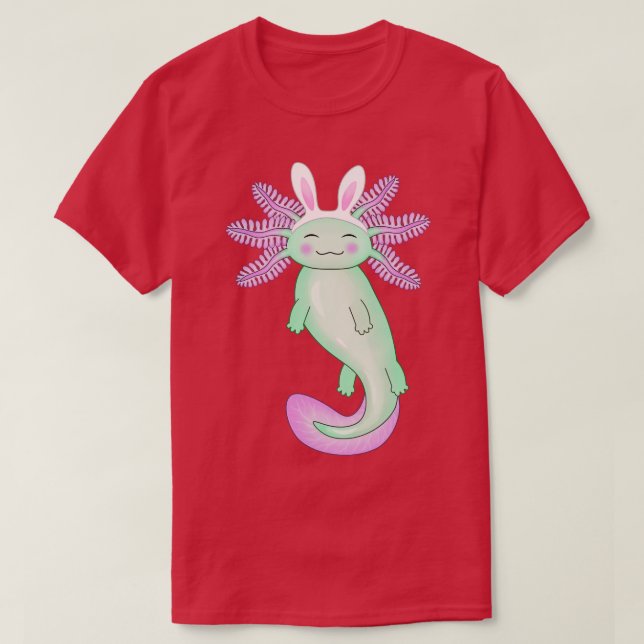 Happy Easter axolotl (3)  T-Shirt (Design Front)