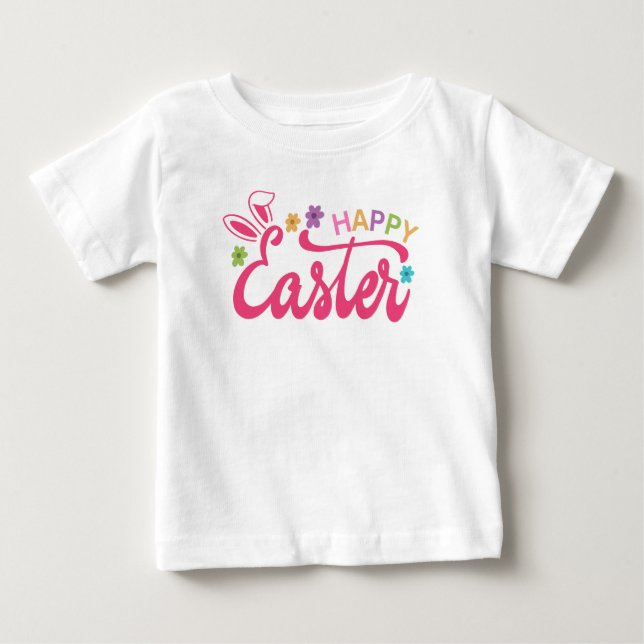 Happy Easter Baby T-Shirt (Front)