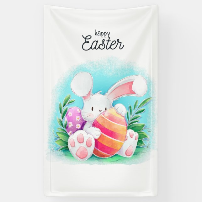Happy Easter Banner (Vertical)
