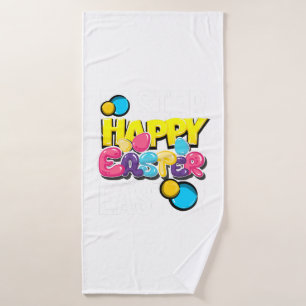 Happy Easter  Bath Towel