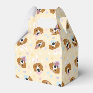 Happy Easter Beagle Dogs Favour Box