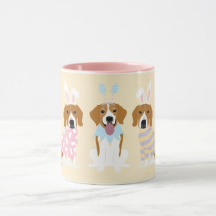 Happy Easter Beagle Dogs Mug