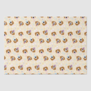 Happy Easter Beagle Dogs Tissue Paper