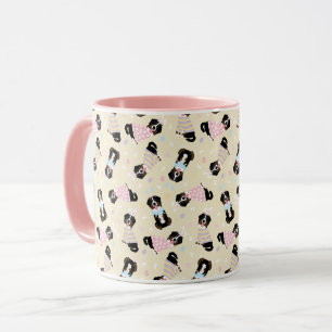 Happy Easter Bernese Mountain Dogs Mug