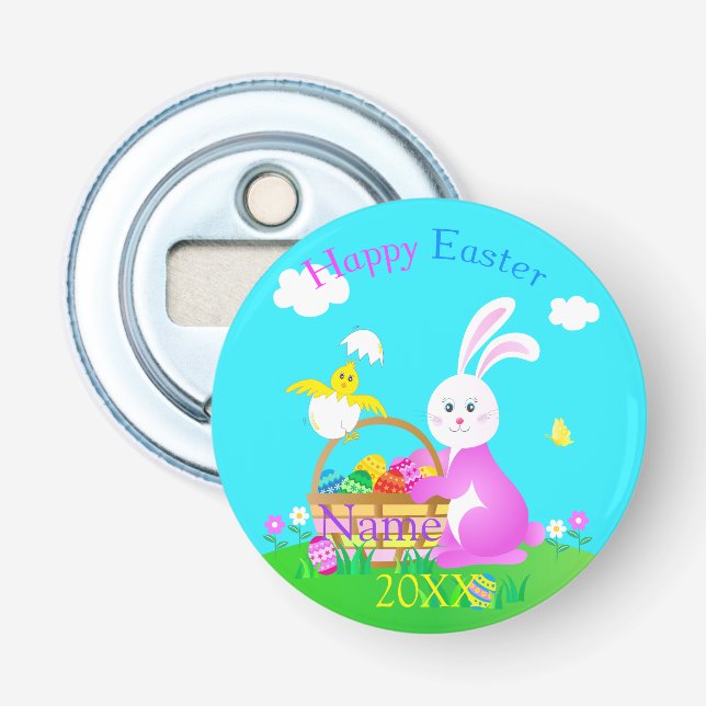 Happy Easter Bottle Opener (Front)