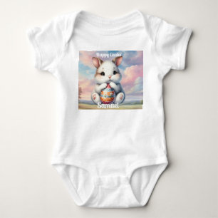 Happy Easter Boy's Baby Bodysuit