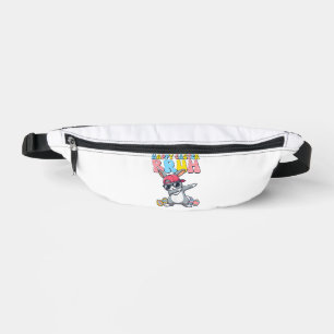 Happy Easter Bruh Bunny Dab Rabbit Dance Boys Kids Bum Bags