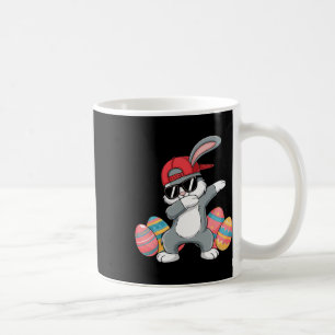Happy Easter Bruh Bunny Dab Rabbit Dance Boys Kids Coffee Mug