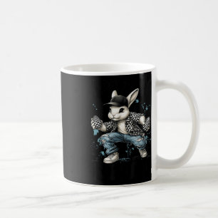Happy Easter Bruh Funny Bunny Rabbit Easter Kids B Coffee Mug