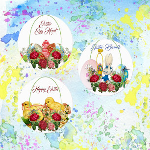 Happy Easter Brunch Egg Hunt Greenery Multipurpose