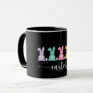 Happy Easter Bunnies Mug