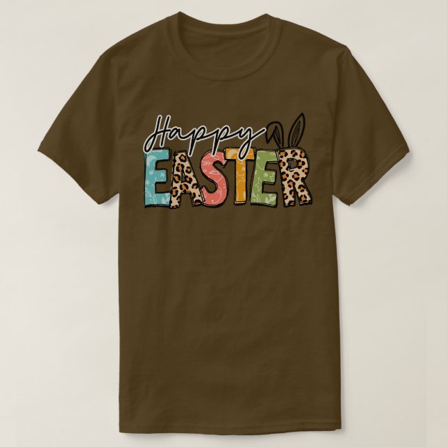 Happy Easter Bunnies  T-Shirt (Design Front)