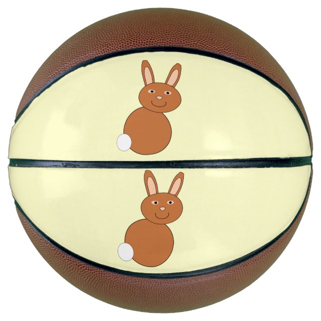 Happy Easter Bunny Basketballs (Front)