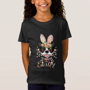 Happy Easter Bunny Boston Terrier Lovers With East T-Shirt