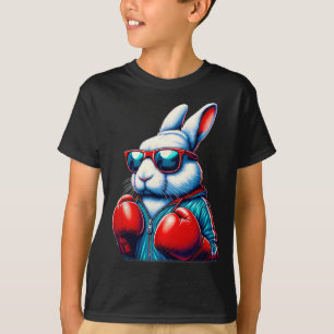 Happy Easter Bunny Boxing Rabbit Men Women Kid T-Shirt
