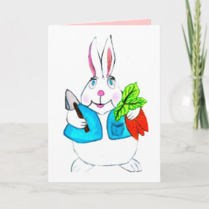 HAPPY EASTER BUNNY  card