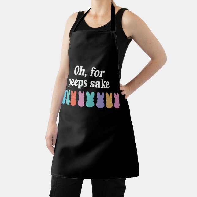 Happy Easter Bunny Christian Religious Carnival  Apron (Insitu)