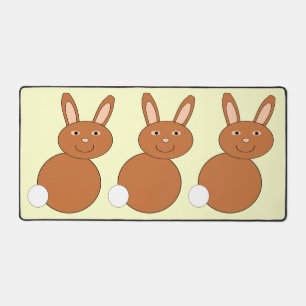 Happy Easter Bunny Desk Mat