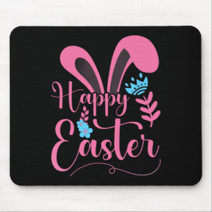 Happy Easter - Bunny Ears - Clic Mouse Mat