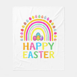 Happy Easter Bunny Easter Egg Hunt Easter Women Gi Fleece Blanket