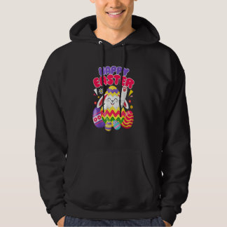 Happy Easter Bunny Easter Eggs   Hoodie