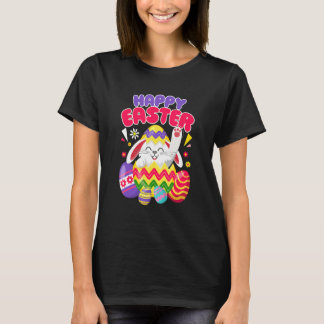 Happy Easter Bunny Easter Eggs T-Shirt