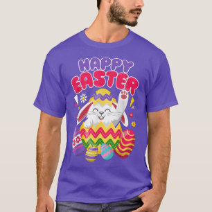 Happy Easter Bunny Easter Eggs T-Shirt