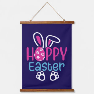 Happy Easter Bunny Egg Cute Spring Design Hanging Tapestry