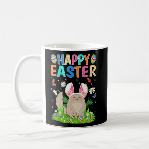 Happy Easter Bunny Egg Funny Chinchilla Easter Sun Coffee Mug