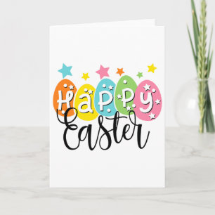 Happy Easter Bunny Egg Hunt Easter Day Shirt Famil Card