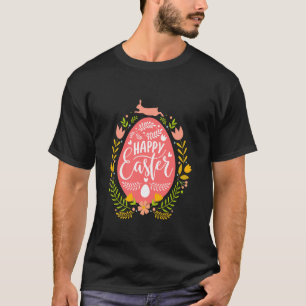 Happy Easter Bunny Egg Hunt Sunday Spring Christia T-Shirt