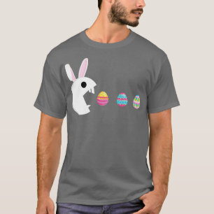 Happy Easter Bunny Egg Hunting VideoGame Gamer T-Shirt
