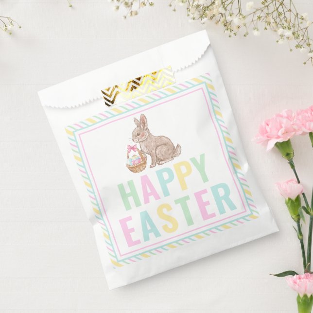 Happy Easter Bunny Favour Bags (Sealed)