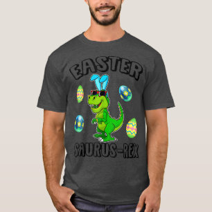 Happy Easter Bunny Funny Dinosaur Boys Gifts For H T-Shirt