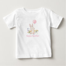 Happy Easter Bunny Girls T-Shirt