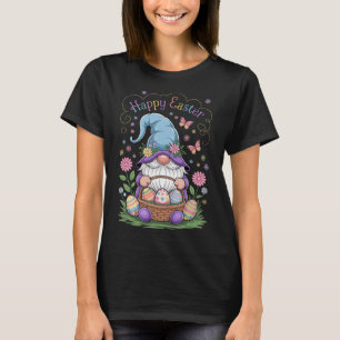 Happy Easter Bunny Gnome Hug Easter Eggs Gnome Lov T-Shirt