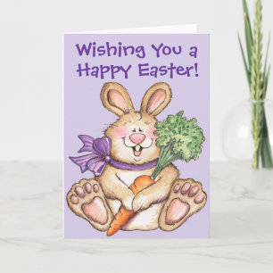 Happy Easter Bunny - Greeting Card