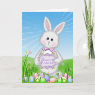 Happy Easter Bunny  Holiday Card