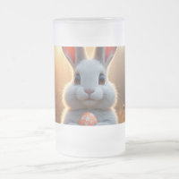 Happy Easter Bunny in the Magic of Spring