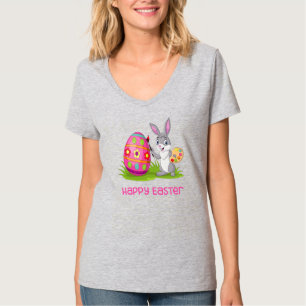 Happy Easter Bunny - Love Colouring- T-Shirt