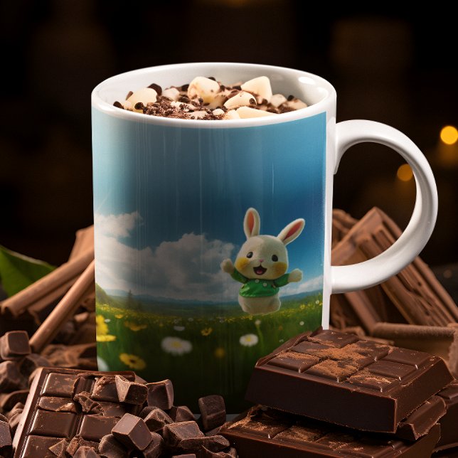 Happy Easter Bunny Mug #3 (Happy Easter Bunny Mug #3)