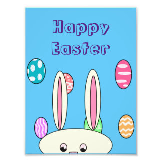 Happy Easter Bunny Photo Print