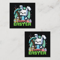 Happy Easter Bunny Pixel Game 