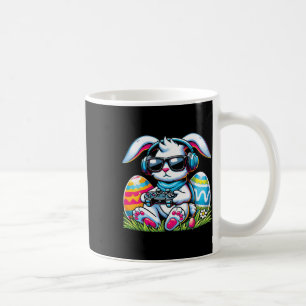 Happy Easter Bunny Playing Game Funny Boys Girls K Coffee Mug