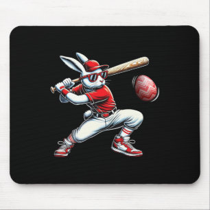 Happy Easter Bunny Playing Sell Easter Sport Kids  Mouse Mat