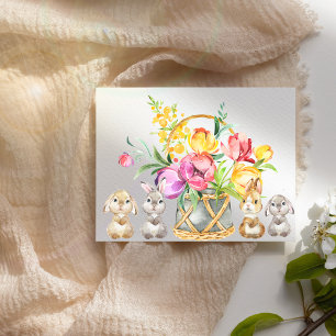 Happy Easter Bunny Postcard