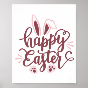 Happy Easter Bunny  Poster