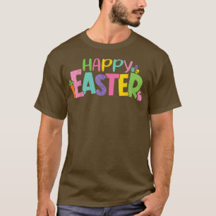 Happy Easter Bunny Rabbit Egg Hunt Boys Kid  T-Shirt