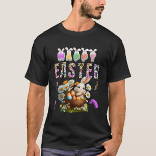 Happy Easter Bunny Rabbit Face Easter Day Women G T-Shirt