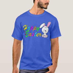 Happy Easter Bunny Rabbit Face Funny Easter Day Wo T-Shirt